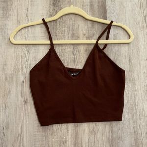 Cropped tank top